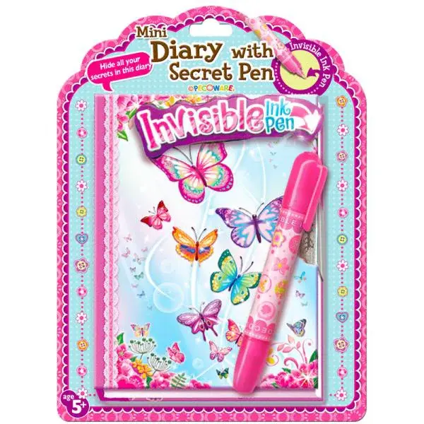 Denník s tajomným perom - motýle