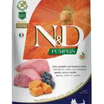 N&D Pumpkin Dog Adult Mini Lamb & Blueberry 2,5kg