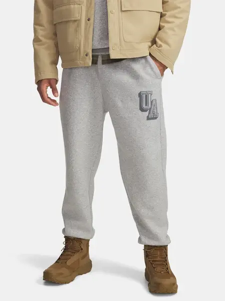 Pánské tepláky Under Armour UA Icon Flc Graphic Jgr-GRY - Pánské