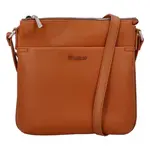 Jednoduchá dámská crossbody kabelka Erné, hnědá