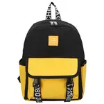 Stylový městský látkový batoh Miško, žlutá
