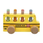 New Classic Toys Pop-up - vyskakovacie štipce - školský autobus
