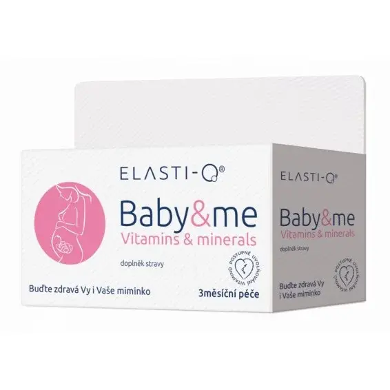 Elasti-Q Vitamins & Minerals s postupným uvolňováním 90 tablet