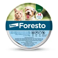 Foresto 1.25g+0.56g obojek kočky a psy do 8kg 38cm