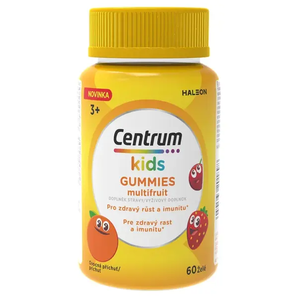 Centrum Kids Gummies multivitamín pro děti multifruit želé 60 ks