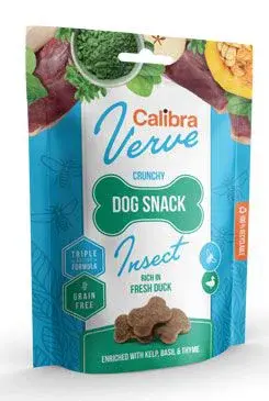 Calibra Dog Verve crunchy Snack Insect&fresh Duck 150g