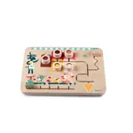 Lilliputiens - drevený panel - zmrzlinový labyrint