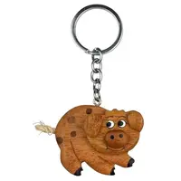 2Kids Toys Drevená kľúčenka veľká Prasa