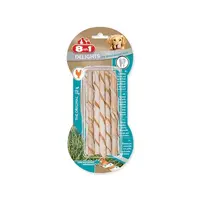 Pochúťka 8in1 Delights Dental krútená žuvacia tyčinka 10ks