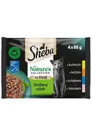 Sheba kapsa nature mix výběr 4x85g