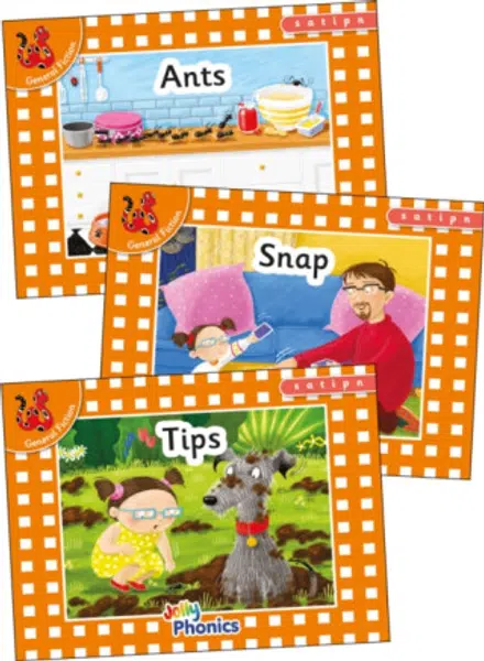 Jolly Phonics Orange Level Readers Set 1 - Louise Van-Pottelsberghe