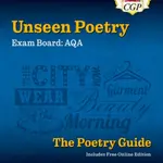 GCSE English AQA Unseen Poetry Guide - Book 1 includes Online Edition - CGP Books
