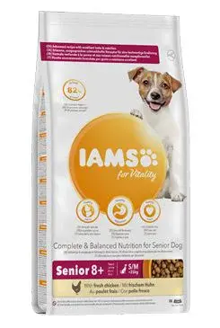 Iams Dog Senior small&medium chicken 3kg