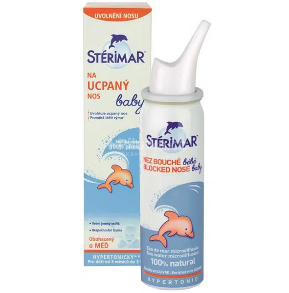 Stérimar Nosní Sprej Ucpaný Nos Baby 50ml