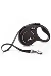Vodítko Flexi classic new S pásek 5m/15kg černá