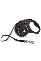 Vodítko Flexi classic new S pásek 5m/15kg černá