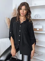 Elegantní dámská košile RANCH Barva černá DSTREET