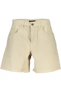 Dámské béžové džínové kraťasy Desigual