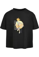 Kids Space Jam Lola Playing Cropped Tee černé