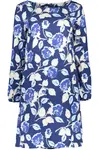 GANT SHORT DRESS WOMAN BLUE
