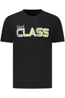 CAVALLI CLASS SHORT SLEEVE T-SHIRT MEN BLACK