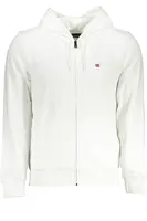 Pánská bílá mikina na zip NAPAPIJRI