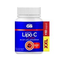 GS Vitamin Lipo C 500 mg se šípky, XXL 110 kapslí
