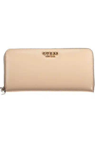 GUESS JEANS WOMEN'S WALLET BEIGE