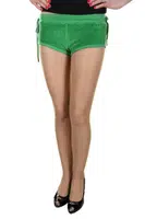 FORNARINA GREEN WOMAN SHORT TROUSERS