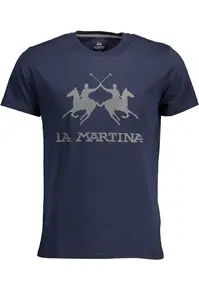 Pánské triko LA MARTINA modré