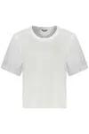 K-WAY SHORT SLEEVE T-SHIRT WOMEN WHITE