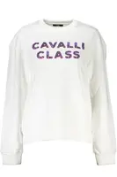 Bílá mikina Cavalli Class