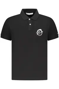 Pánské černé polo triko Trussardi
