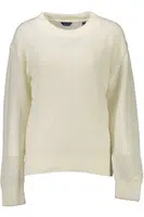 GANT WOMEN'S WHITE SWEATER