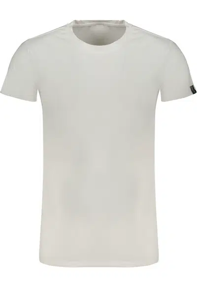 GAUDÌ MEN'S WHITE SHORT SLEEVE T-SHIRT