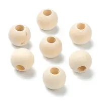 Natural Unfinished Wood Beads