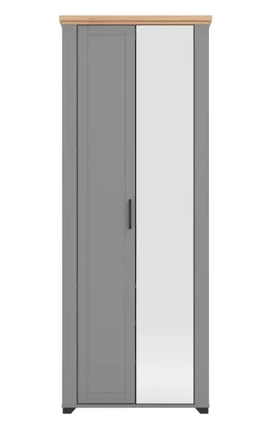 Předsíňová skříň lotta - šedá/dub artisan