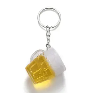 Acrylic Draft Beer Keychain