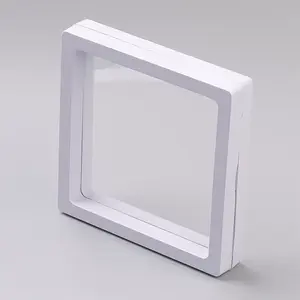 Square Transparent 3D Floating Frame Display