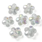 UV Plating Luminous Transparent Acrylic Beads