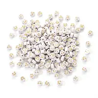 Opaque White Acrylic Beads