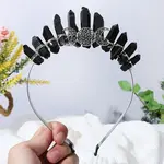 Raw Natural Quartz Hair Bands