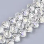 Electroplate Glass Beads Strands