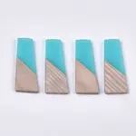 Resin & Walnut Wood Pendants