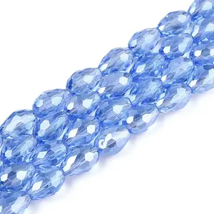 Electroplate Glass Beads Strands