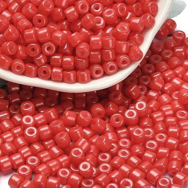Baking Paint Pearlized Glass Seed Beads