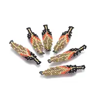 MIYUKI & TOHO Handmade Japanese Seed Beads Pendants