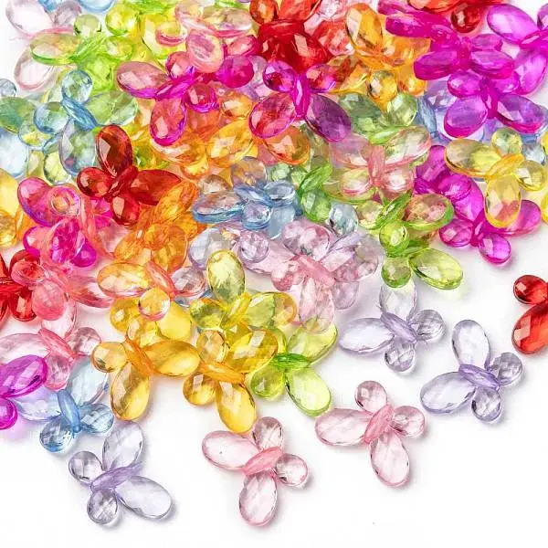 Transparent Acrylic Beads