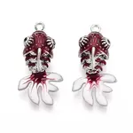 Brass Enamel Pendants