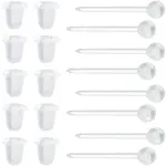 500Pcs Eco-Friendly Plastic Stud Earring Findings